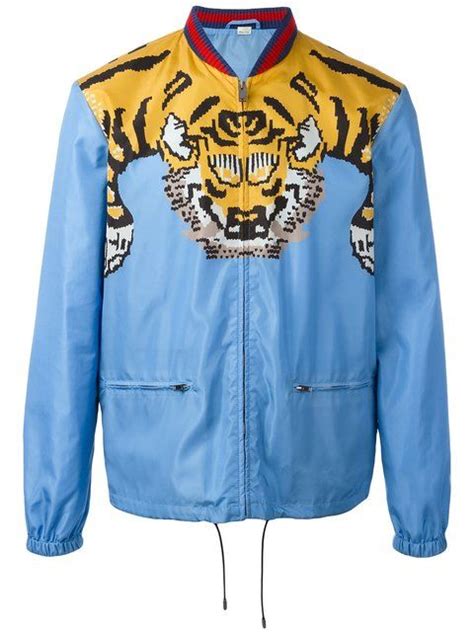 tiger gucci winderbreaker|gucci windbreaker jacket men's.